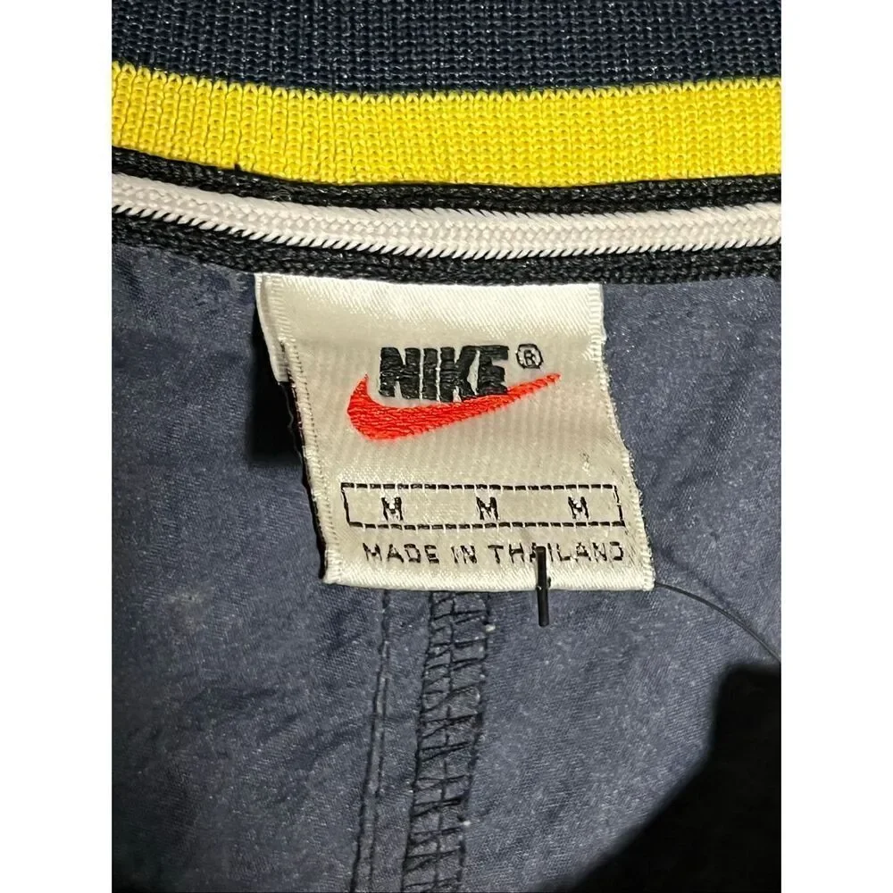 Vintage 90s Nike Striped Pullover Windbreaker Jacket
